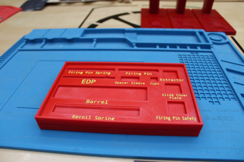 Glock Parts Tray Stack